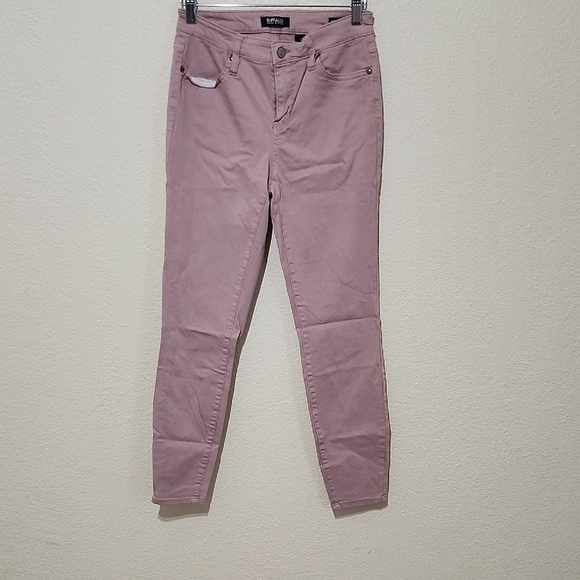 Buffalo David Bitton Denim - Buffalo David Bitton Pink Skinny Jeans High-Waisted
